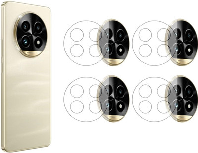 ISAAK Back Camera Lens Glass Protector for Realme 13 Pro 5G(Pack of: 4)
