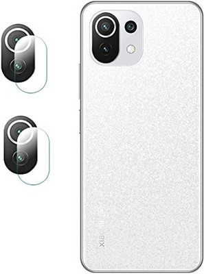 SHAKU Back Camera Lens Glass Protector for Xiaomi Redmi mi 11 Lite NE 5G(Pack of: 2)