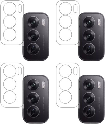 ISAAK Back Camera Lens Glass Protector for OPPO Reno 12 Pro 5G(Pack of: 4)