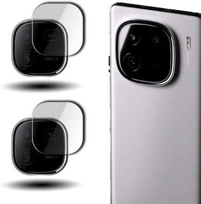 RANKART Back Camera Lens Glass Protector for Iqoo 12 5G With 9H Hardness, Anti-Shock, Ultra HD, Air Bubble Free(Pack of: 2)
