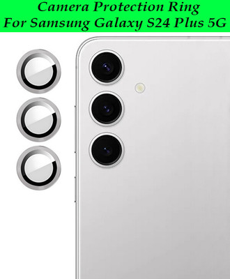 KREZEE Back Camera Lens Ring Guard Protector for Samsung Galaxy S24 Plus 5G(Pack of: 3)