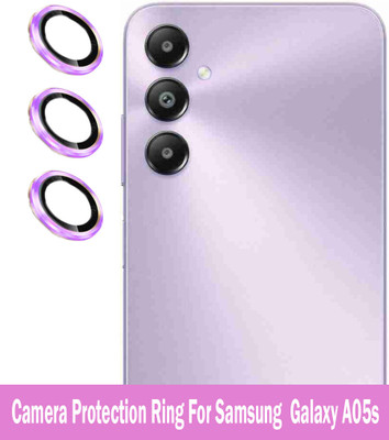 KREZEE Back Camera Lens Ring Guard Protector for Samsung Galaxy A05s [Purple Metal Alloy Camera Ring with 9H Glass] Set of 1(Pack of: 1)