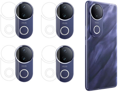 ISAAK Back Camera Lens Glass Protector for Vivo V50, Vivo V50e, Vivo T4R, iQOO Z10R(Pack of: 4)