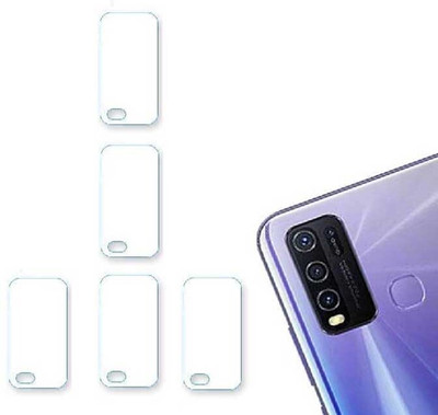 LIGHTWINGS Back Camera Lens Glass Protector for VIVO Y-12S(Pack of: 5)