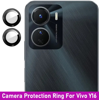 KREZEE Back Camera Lens Ring Guard Protector for Vivo Y16(Pack of: 2)