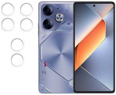LIGHTWINGS Back Camera Lens Glass Protector for Tecno Pova- 6(Pack of: 3)