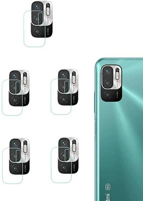 LIGHTWINGS Back Camera Lens Glass Protector for Redmi Note 10-T (5G)(Pack of: 5)