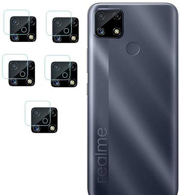 LIGHTWINGS Back Camera Lens Glass Protector for Realme C25s(Pack of: 5)