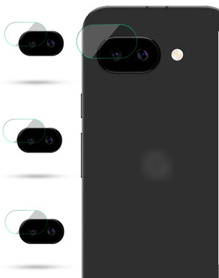 Nazomi Tech Back Camera Lens Glass Protector for Google Pixel 9a 5G, Pixel 9a 5G Google, GOOGLE PIXEL 9A 5G(Pack of: 3)