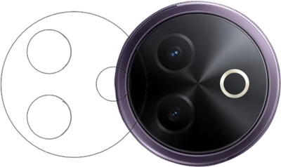 ISAAK Back Camera Lens Glass Protector for Vivo Y39 5G(Pack of: 1)