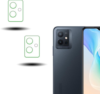 SHAKU Back Camera Lens Glass Protector for Vivo T1 5G(Pack of: 2)