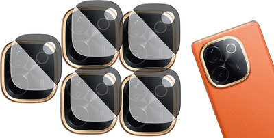 DAFFIN Back Camera Lens Glass Protector for Vivo T3 Pro 5G(Pack of: 5)