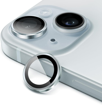 CHICCASA Camera Lens Protector for Apple iPhone 15(Pack of 2)