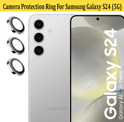KREZEE Back Camera Lens Ring Guard Protector for Samsung Galaxy S24 5G(Pack of: 3)