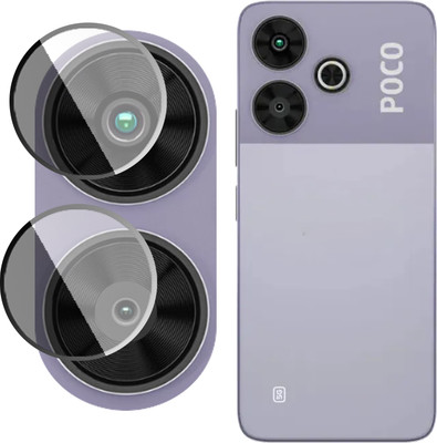 HIDEOUS Back Camera Lens Glass Protector for POCO M6 Plus 5G(Pack of: 1)