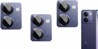 DAFFIN Back Camera Lens Glass Protector for realme P3 Ultra 5G(Pack of: 3)