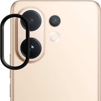 ITIANS Back Camera Lens Glass Protector for Vivo V60 5g, Metal Finish Frame camera Protector, Black,, Vivo V60(Pack of: 1)