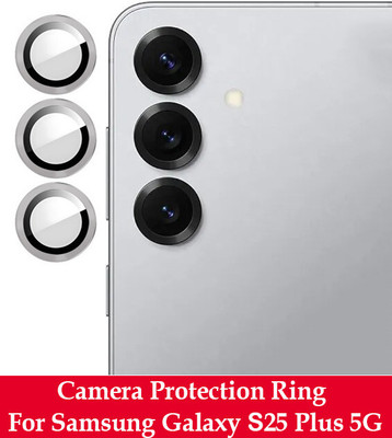 KREZEE Back Camera Lens Ring Guard Protector for Samsung Galaxy S25 Plus 5G(Pack of: 3)