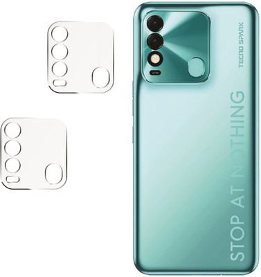 LiteKart Back Camera Lens Glass Protector for Tecno spark 8(Pack of: 2)