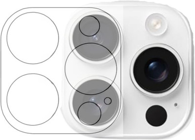 ISAAK Back Camera Lens Glass Protector for iPhone 16 Pro Max(Pack of: 1)