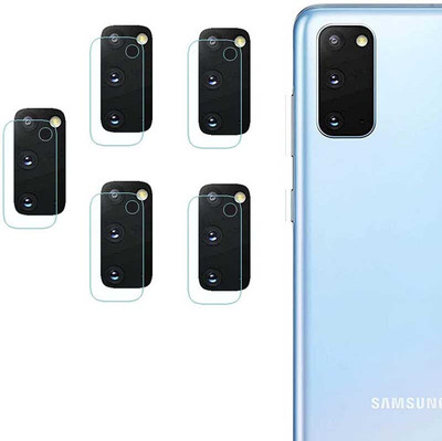 LIGHTWINGS Back Camera Lens Glass Protector for Samsung Galaxy S-20 5G(Pack of: 5)