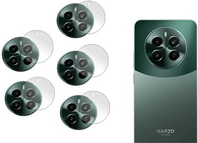 LIGHTWINGS Back Camera Lens Glass Protector for Realme Narzo 70(Pack of: 5)