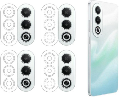 ISAAK Back Camera Lens Glass Protector for OPPO K12x 5G(Pack of: 4)