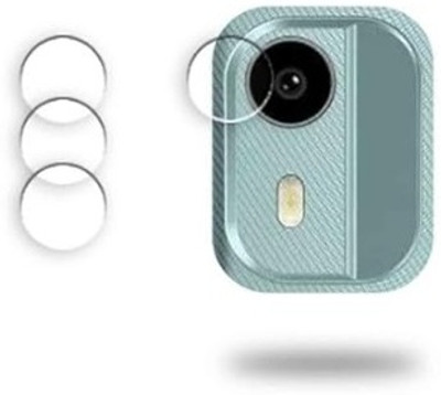 LIGHTWINGS Back Camera Lens Glass Protector for Nokia C-12 Plus(Pack of: 4)