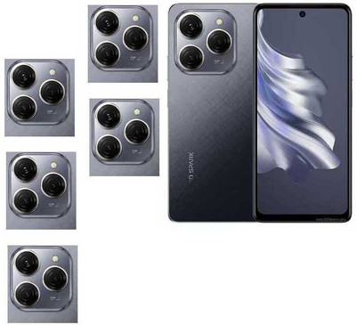 LIGHTWINGS Back Camera Lens Glass Protector for Tecno Spark 20 Pro(Pack of: 5)