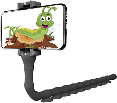 TECHEL Cute Caterpillar Shape Flexible Phone Holder XRF3 Mobile Holder