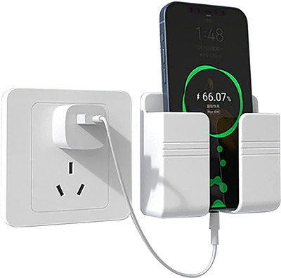 Flipkart SmartBuy Mobile Wall Stand for charging | AC/TV Remote Holder Phone Stand Pack OF 1 Mobile Holder