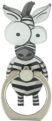 befunky Finger Ring for All Mobile Phone and Tablet (Universal) Zebra Mobile Holder