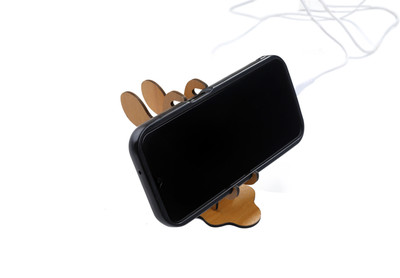 OUTSET Elegant Antler Mobile and Key Holder Mobile Holder