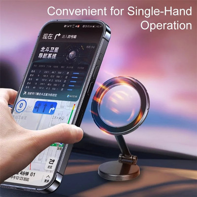 4uonly Magnetic Mobile Phone Holder 1080 Degree Angle Rotation for Car JOD42 Mobile Holder