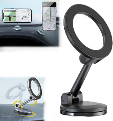 YOYOTRADERS Car Mobile Holder for Magnetic(Metal Black, Silver)