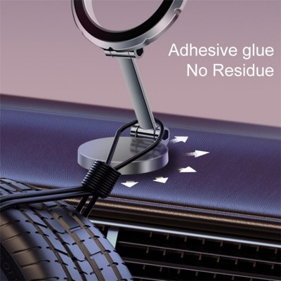 IMMUTABLE 1080-Angle Rotating Folding Magnetic Phone Holder Dashboard WSR35 Mobile Holder