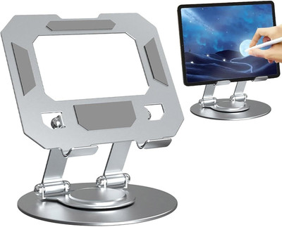 Glatoxi Portable & Foldable Tablet Phone Stand Anti Slip Adjustable Mobile Holder Mobile Holder