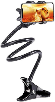 ENMORA Portable Lazy Stand Mobile Holder with Goosneck Long Arm Clip DFG9 Mobile Holder