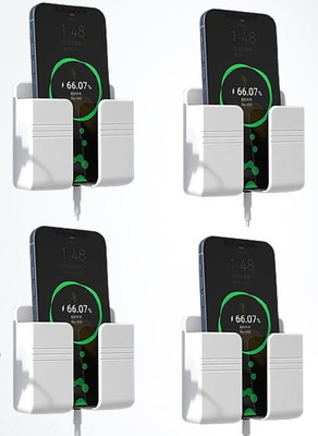 HIFY Wall Mounted Stand Mobile Holder Mobile Wall Mount for charging (pack of 4pcs) Mobile Holder