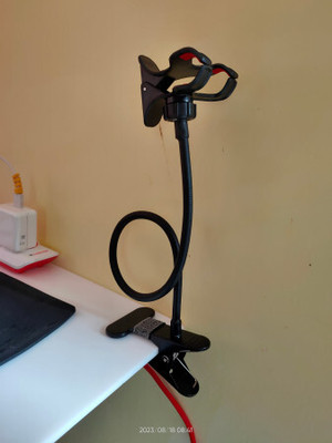 TECHEL Metal Lazy for Desktop Table Stand poq22 Mobile Holder
