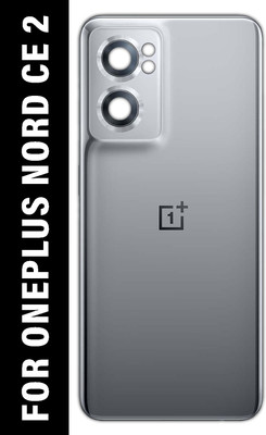 Safa OnePlus Nord CE 2 With Camera Glass Back Panel(Gray Mirror)