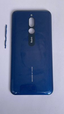 Tusail Redmi 8 Replacement Back Cover, Back Panel(Blue)