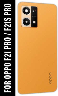 SUFO OPPO F21 Pro / F21s Pro With Camera Glass Back Panel(Sunset Orange)