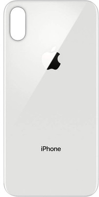 Flipkart SmartBuy Apple iPhone X (Glass) Back Panel(Silver)