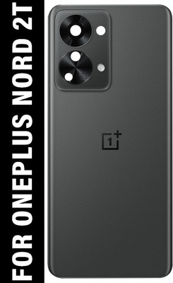 Safa Oneplus Nord 2T 5G With Camera Glass Back Panel(Gray Shadow)