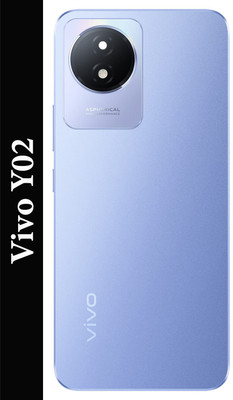 SMART Vivo Y02 With Side Volume & Power Buttons Back Panel(Blue)