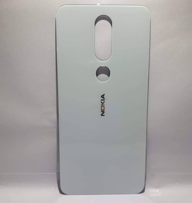 Tusail Nokia 6.1 Plus Back Glass, Back Panel(White)