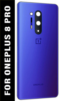 SUFO Oneplus 8 Pro With Camera Glass Back Panel(Blue)