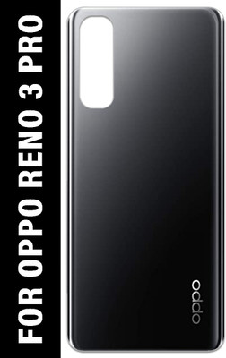 Safa Oppo Reno 3 Pro Back Panel(Midnight Black)