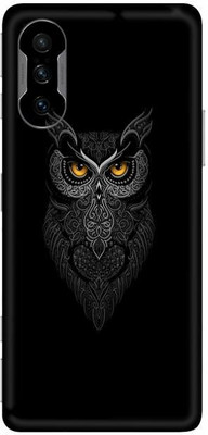 FCS Poco F3 GT (5G), Poco F3 GT (5G) Dark Owl Printed Back Skin Mobile Skin(Dark Owl)